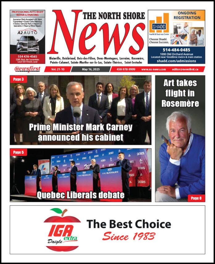 The North Shore News volume 21-10 Front page of The North Shore News.