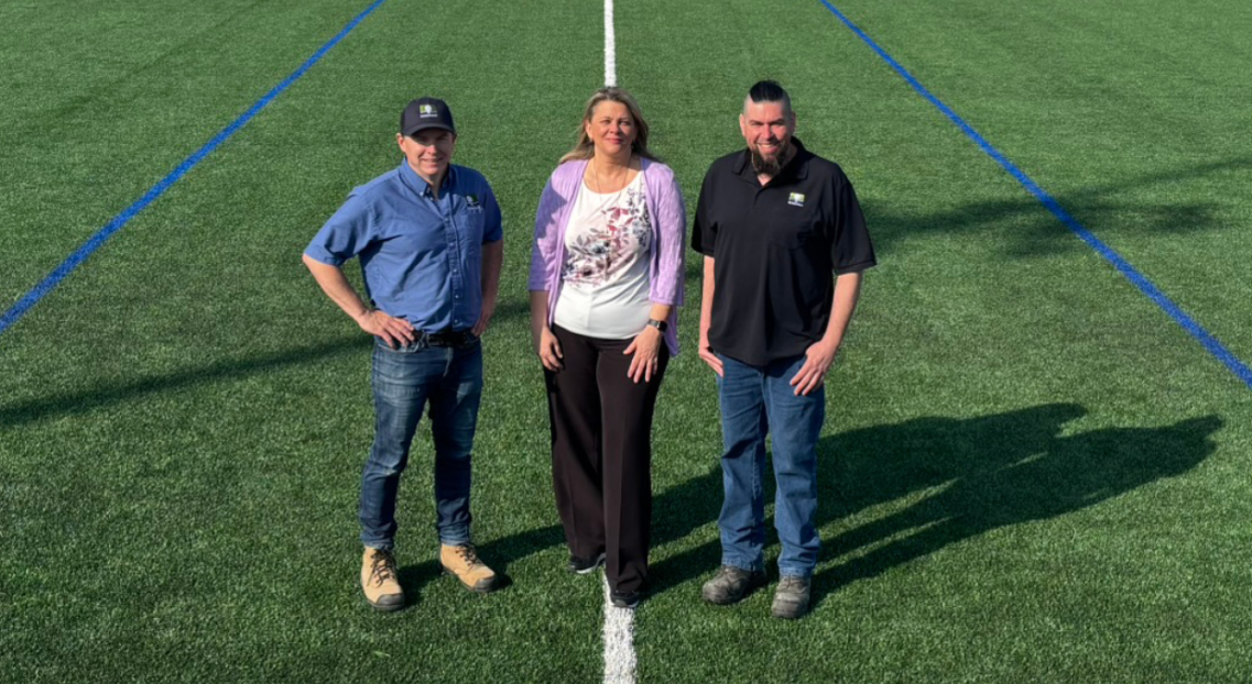 New Synthetic Turf Installed at Parc Régional Soccer Fields in Boisbriand