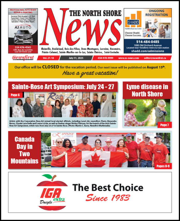 The North Shore News volume 21-14 Front page of The North Shore News.