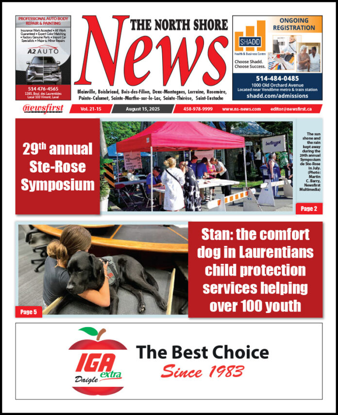 The North Shore News volume 21-15 Front page of The North Shore News.