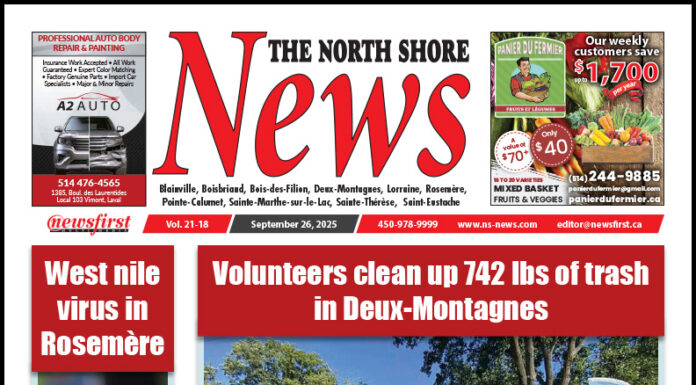 The North Shore News volume 21-18 Front page of The North Shore News.