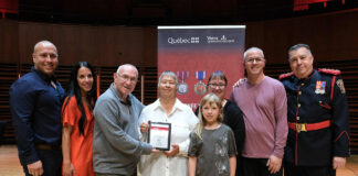 Deux-Montagnes honors Robert Slovick for heroic actions during October 2024 fire