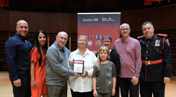 Deux-Montagnes honors Robert Slovick for heroic actions during October 2024 fire