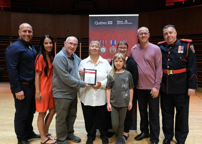 Deux-Montagnes honors Robert Slovick for heroic actions during October 2024 fire