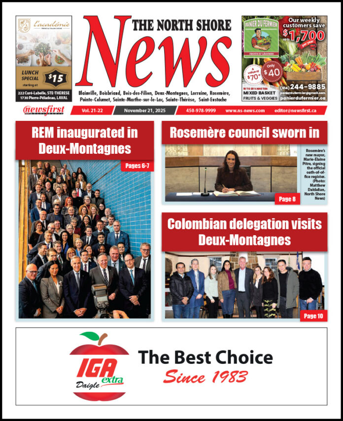 The North Shore News volume 21-22 Front page of The North Shore News.