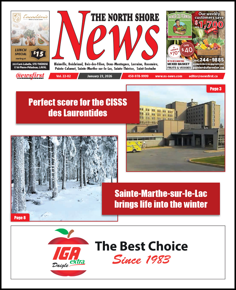 The North Shore News volume 22-02 Front page of The North Shore News.