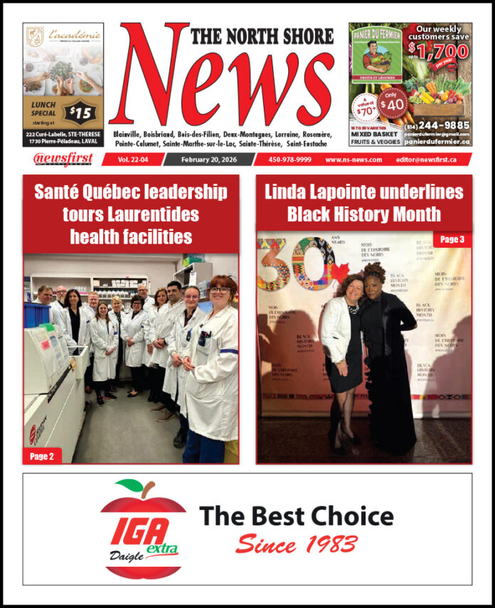 The North Shore News volume 22-04 Front page of The North Shore News.