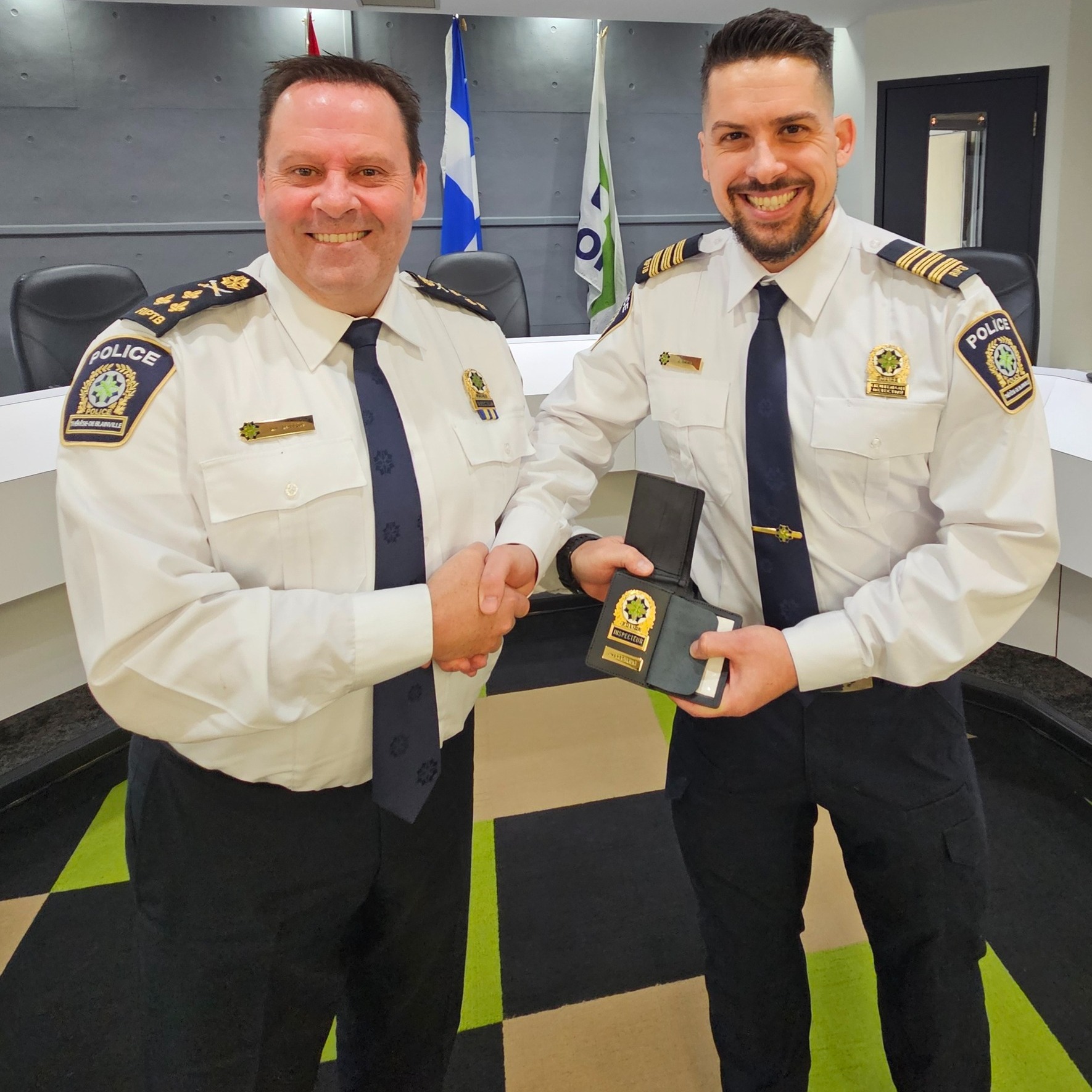 Julien Steben Roman Appointed Inspector at Régie intermunicipale de police Thérèse-De Blainville