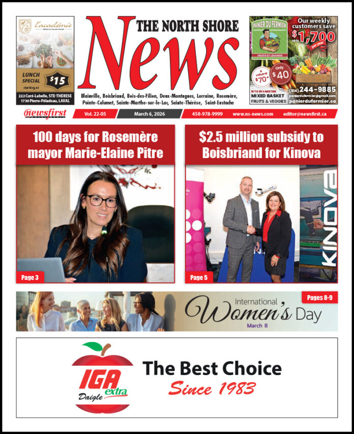 The North Shore News volume 22-05 Front page of The North Shore News.