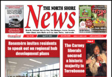 The North Shore News volume 22-08 Front page of The North Shore News.