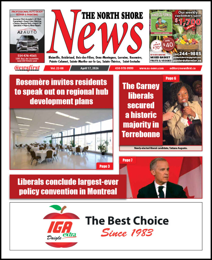 The North Shore News volume 22-08 Front page of The North Shore News.