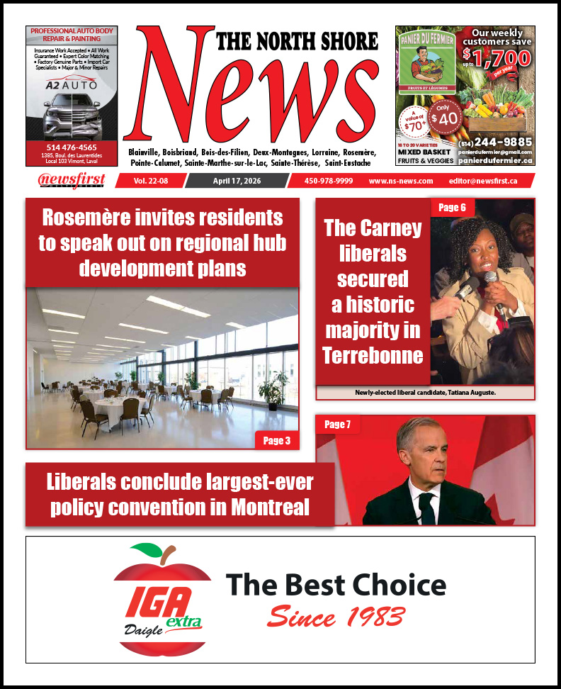 The North Shore News volume 22-08 Front page of The North Shore News.