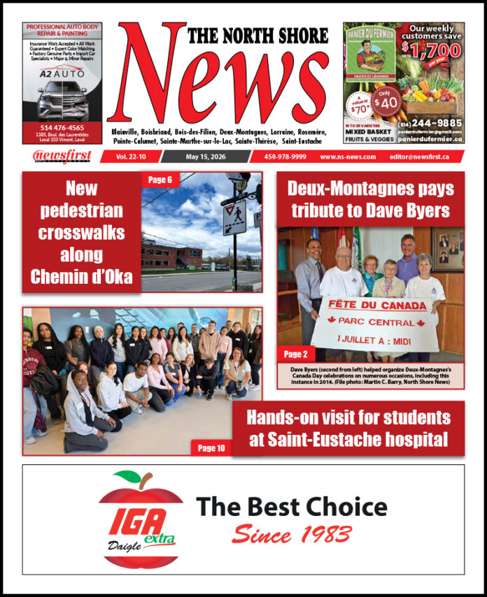 The North Shore News volume 22-10 Front page of The North Shore News.