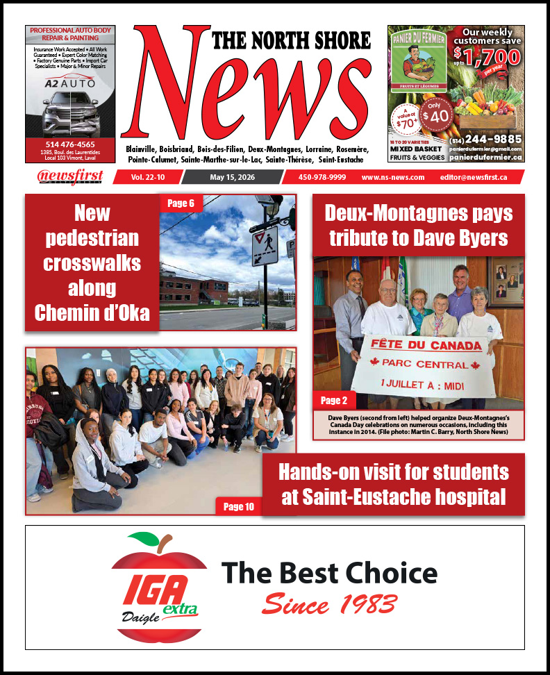 The North Shore News volume 22-10 Front page of The North Shore News.