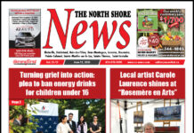 The North Shore News volume 22-12 Front page of The North Shore News.