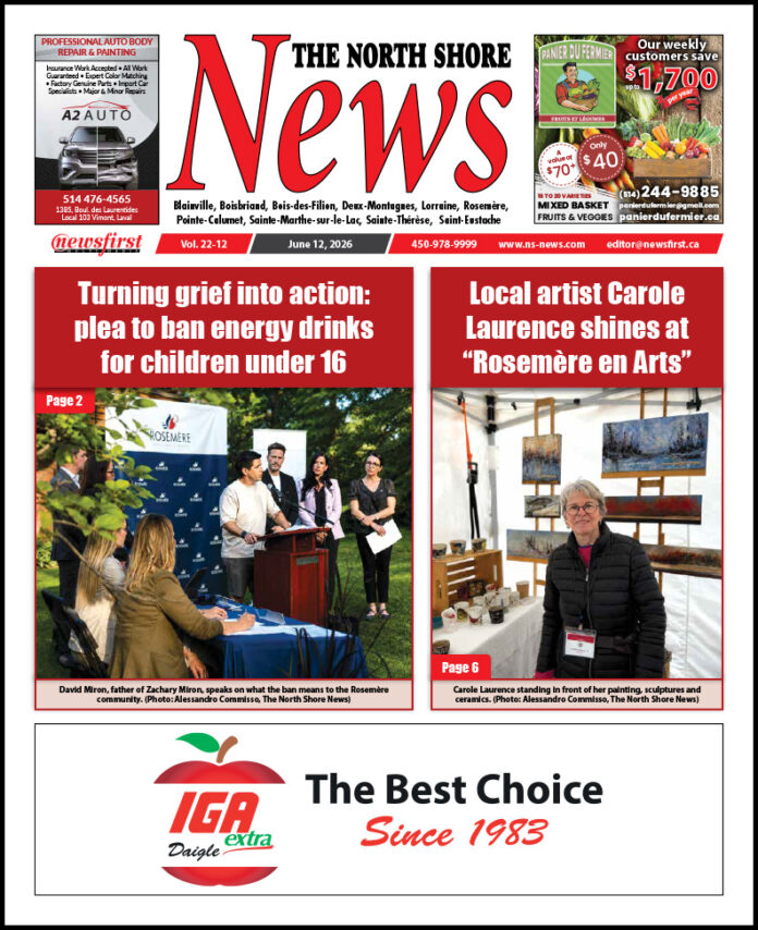 The North Shore News volume 22-12 Front page of The North Shore News.