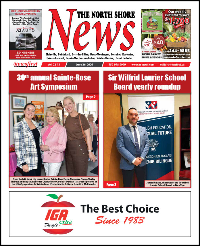 The North Shore News volume 22-13 Front page of The North Shore News.