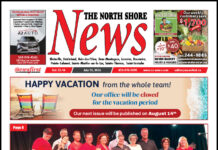 The North Shore News volume 22-14 Front page of The North Shore News.