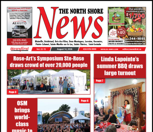 The North Shore News volume 22-15 Front page of The North Shore News.