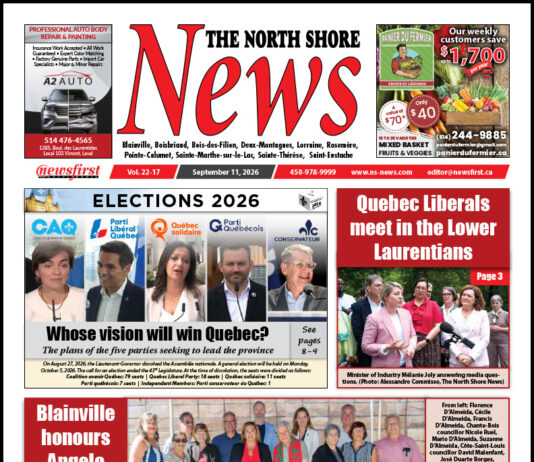 The North Shore News volume 22-17 Front page of The North Shore News.